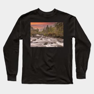 Sunset Falls of Dochart Long Sleeve T-Shirt